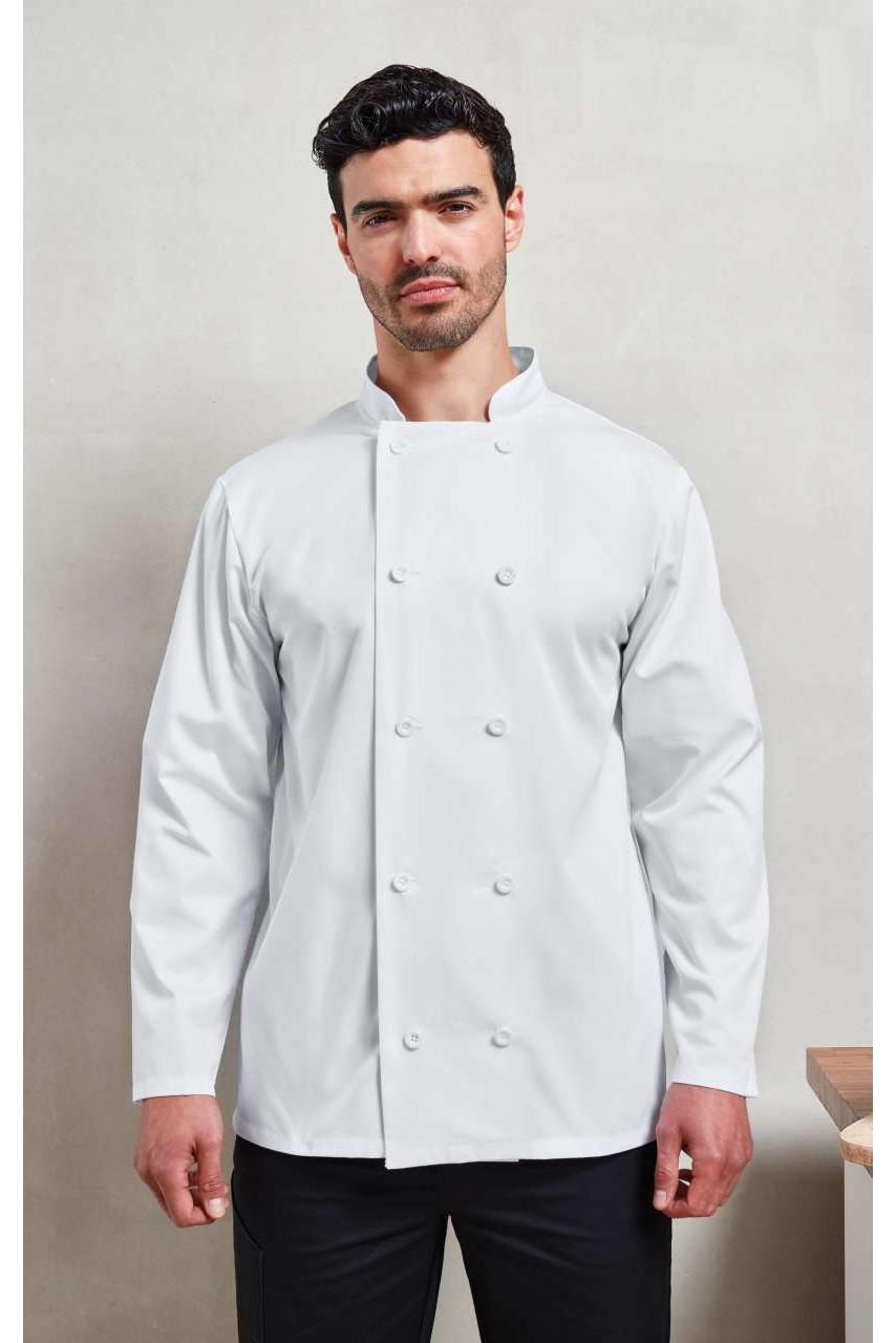 Jachetă Chef cu Mâneci Lungi pentru Profesioniști