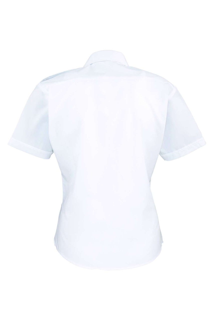 Women's Short Sleeve Pilot Shirt with Epaulette Tabs