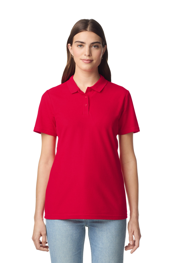 Polo Feminin SOFTSTYLE™ Double Piqué Confortabil