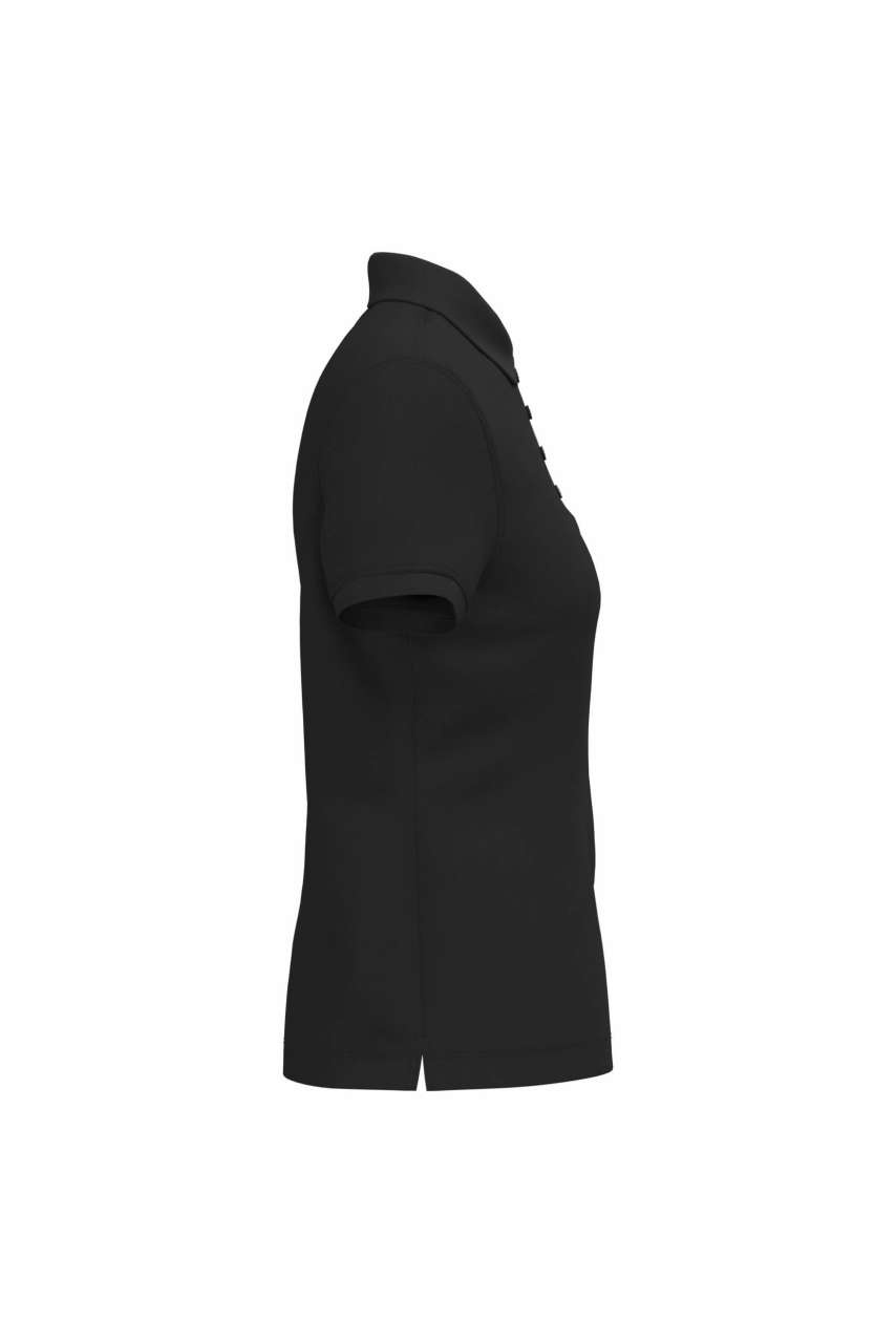Tricou Polo Piqué cu Mâneci Scurte pentru Femei
