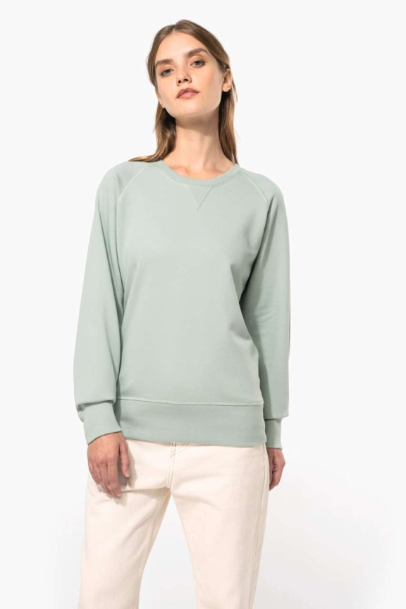 Hanorac Dama Bumbac Organic cu Mâneci Raglan