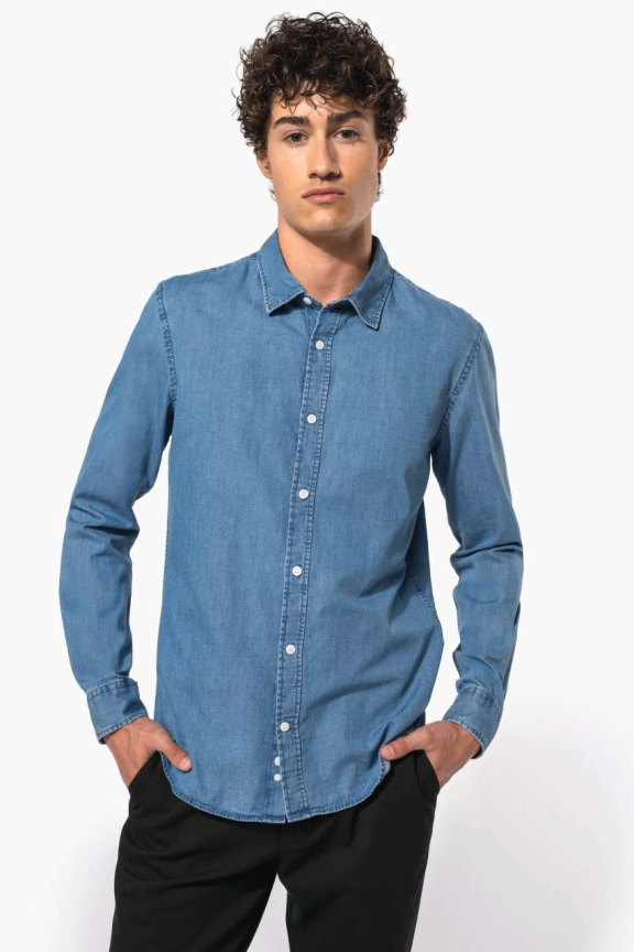 Cămașă din denim pentru bărbați - Stil și Confort