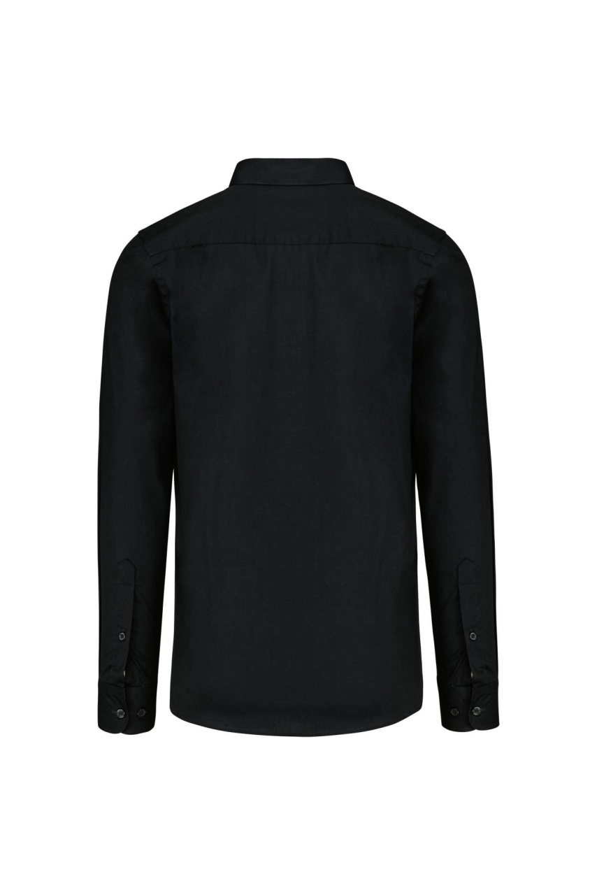 Cămașă Bărbătească Poplin Bumbac Cu Mâneci Lungi