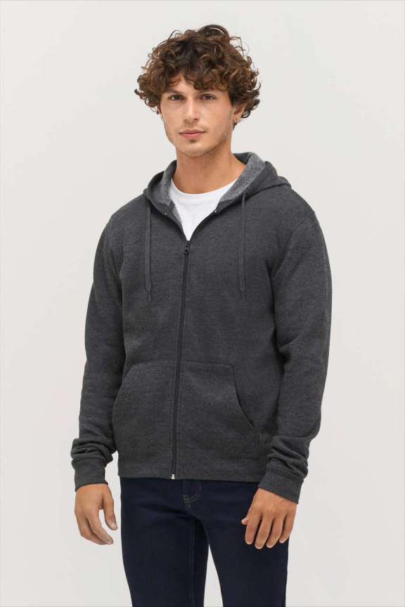 SOL'S STONE Unisex Zip Hoodie - Stylish & Comfortable