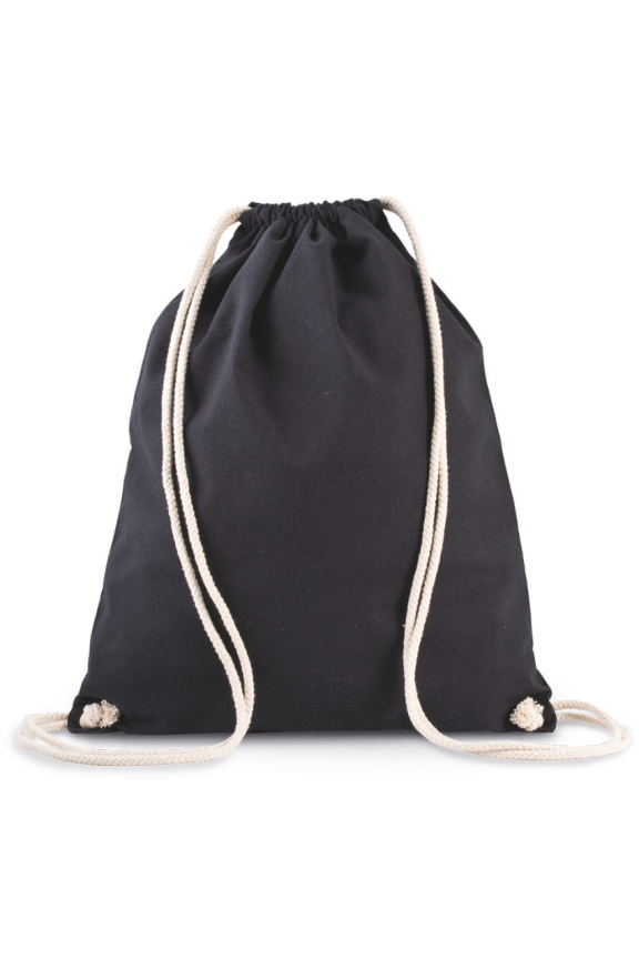 Eco-Friendly Organic Cotton Drawstring Backpack