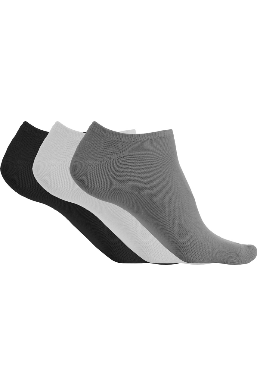Microfibre Trainer Socks - Pack of 3