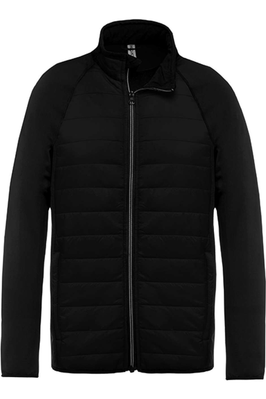 Men's Dual-Fabric Sports Jacket - Performance & Comfort