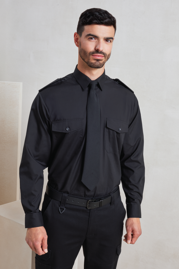 Cămașă Bărbați cu Mâneci Lungi Pilot - Stil și Confort