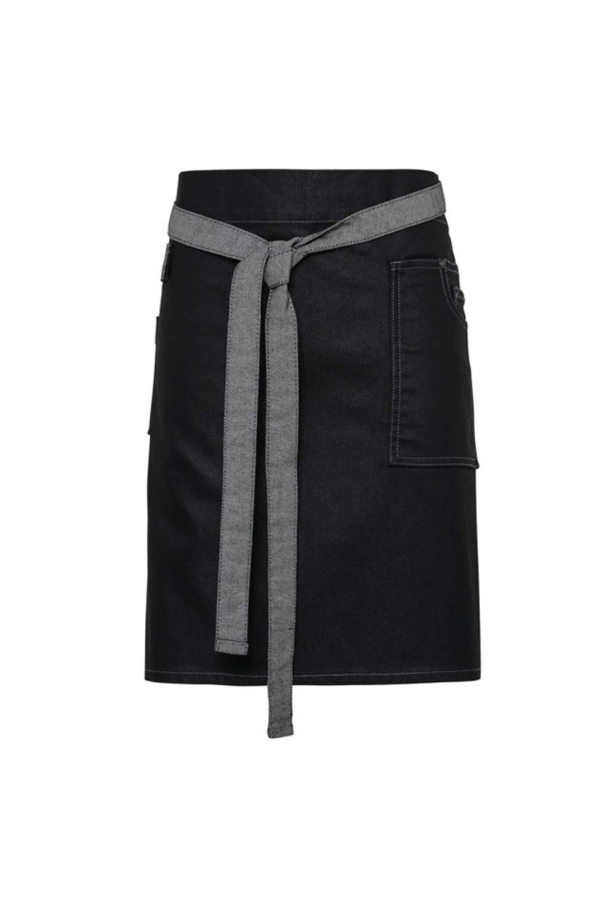 Șorț Denim Ceruit 'Division' pentru Ospitalitate