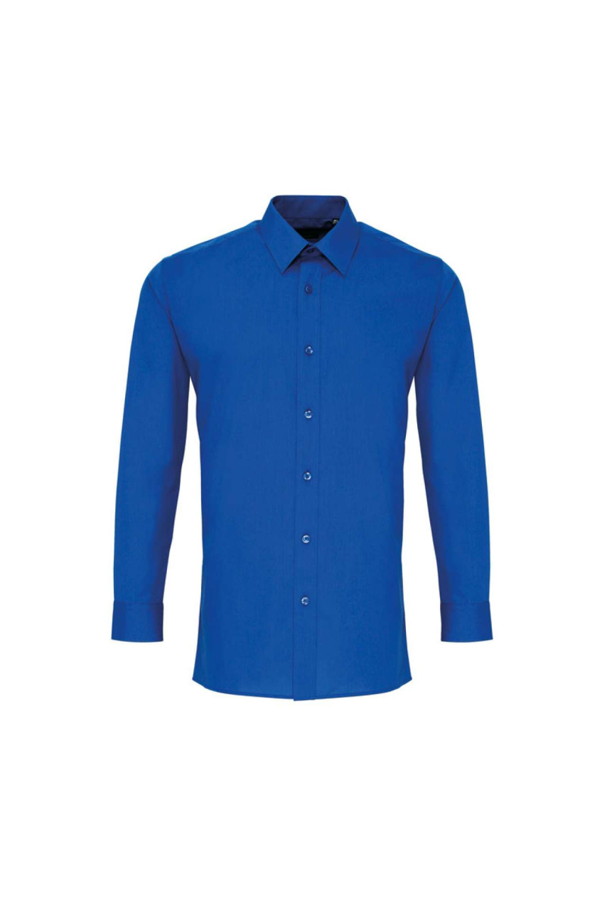 Cămașă Bărbați Slim Fit Mâneci Lungi Poplin