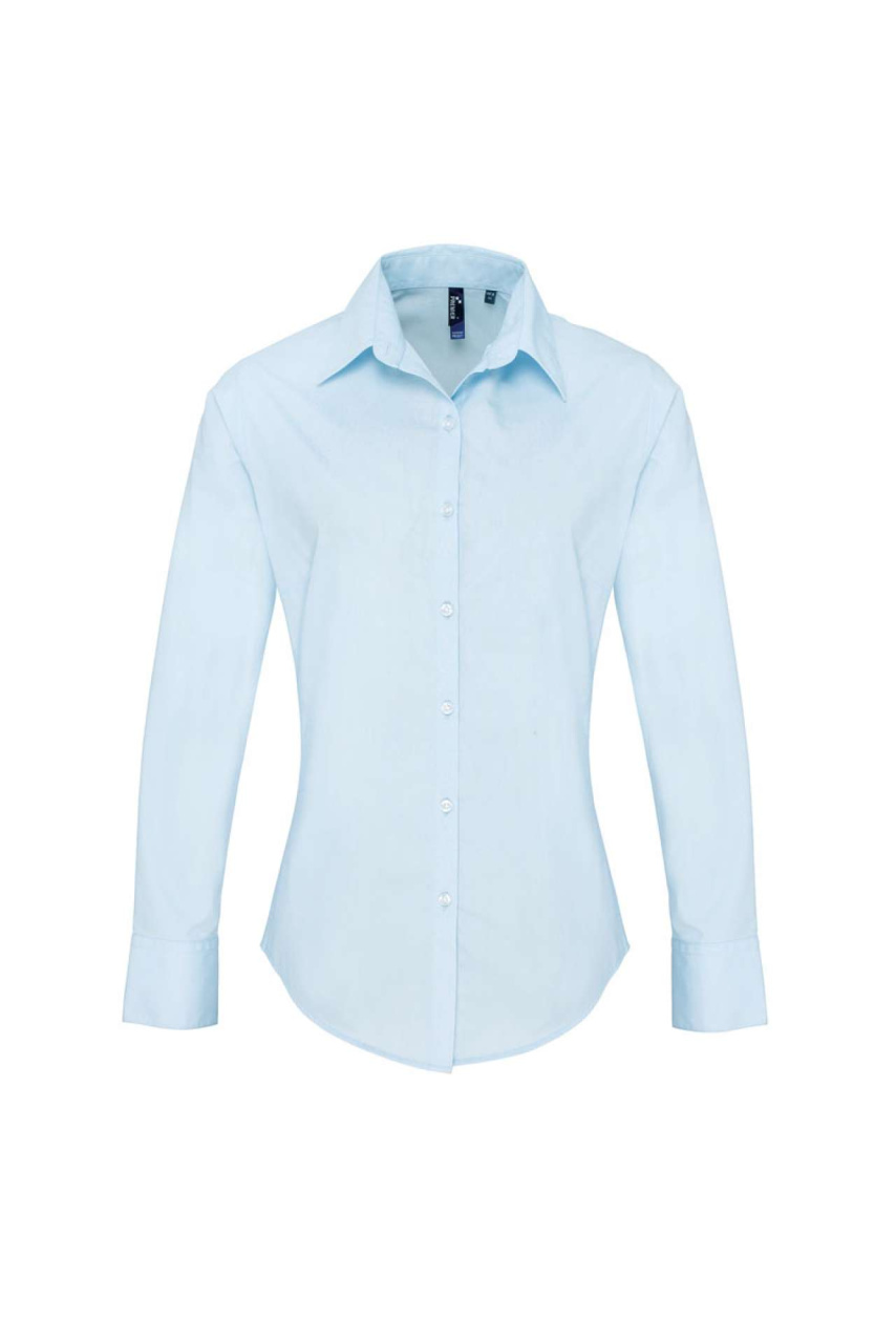 Women's Supreme Poplin Long Sleeve Shirt