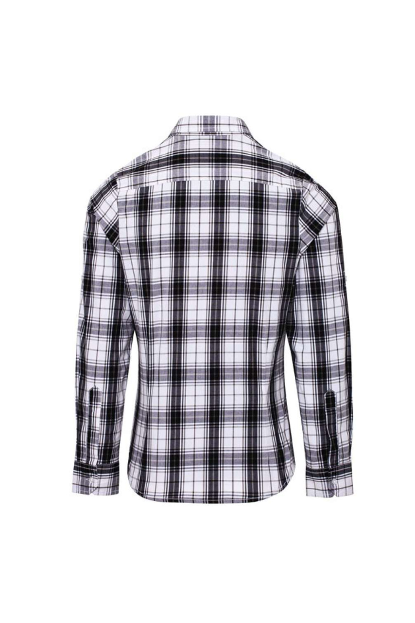 Women's Ginmill Check Long Sleeve Cotton Shirt