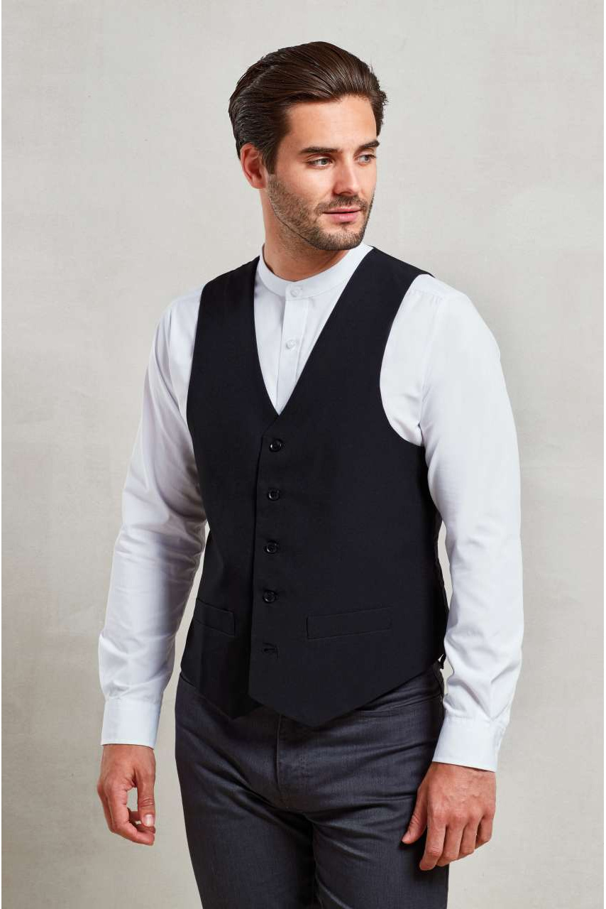 Vestă bărbătească din poliester căptușită elegantă