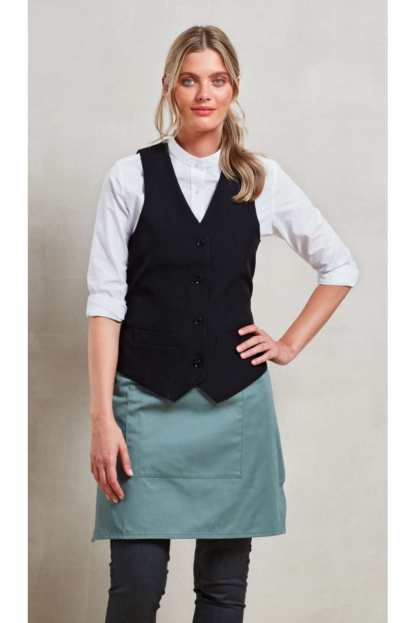 Women's Classic Lined Hospitality Waistcoat
