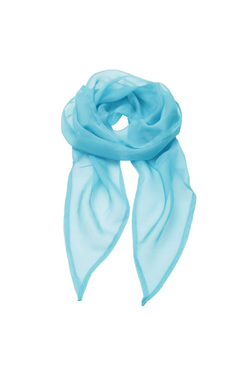 Elegant Plain Chiffon Scarf - Lightweight & Stylish
