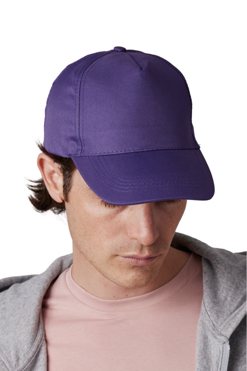 Versatile 5-Panel Polyester Cap