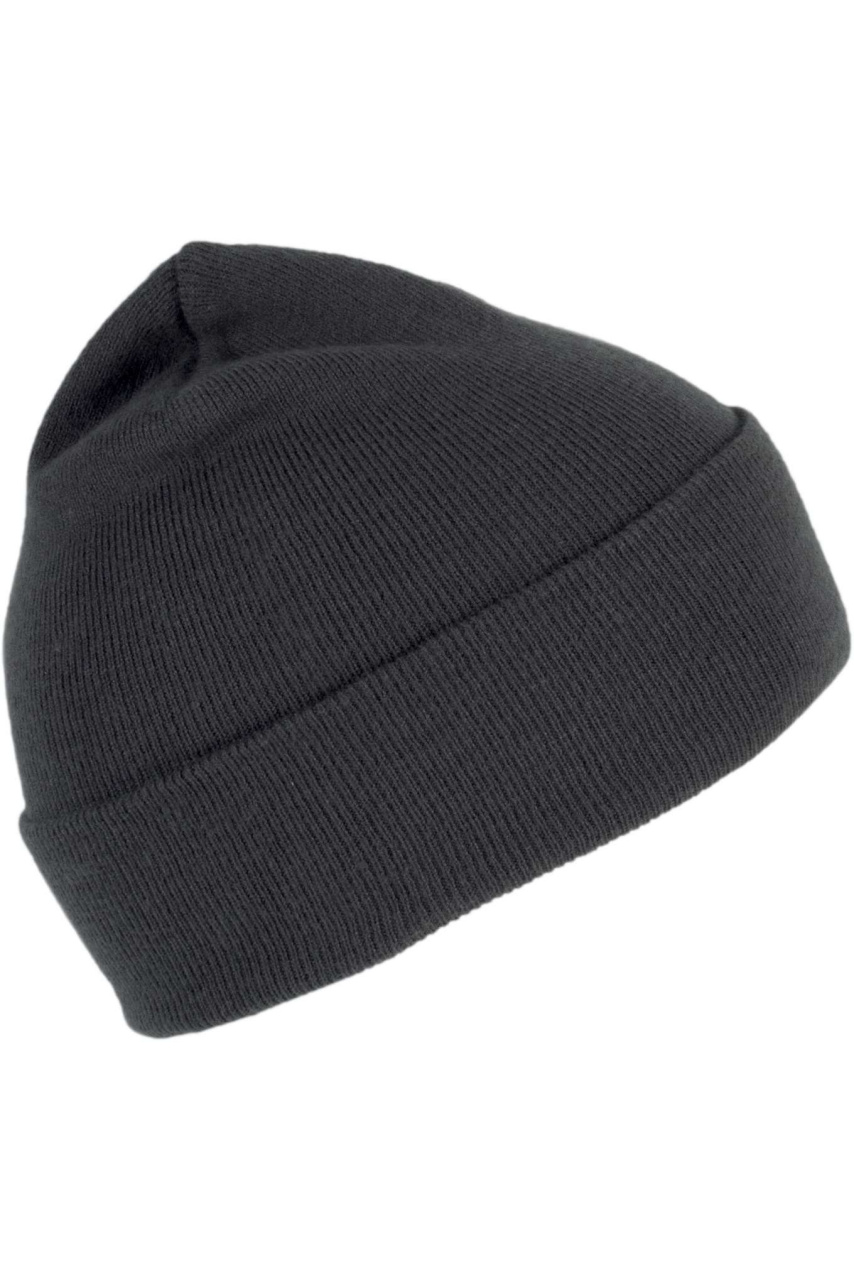 Soft Knit Turn-Up Beanie - Cozy & Stylish