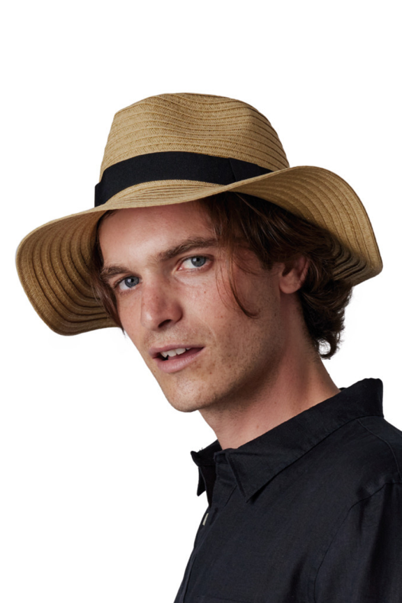 Classic Borsalino Straw Hat | Timeless Style