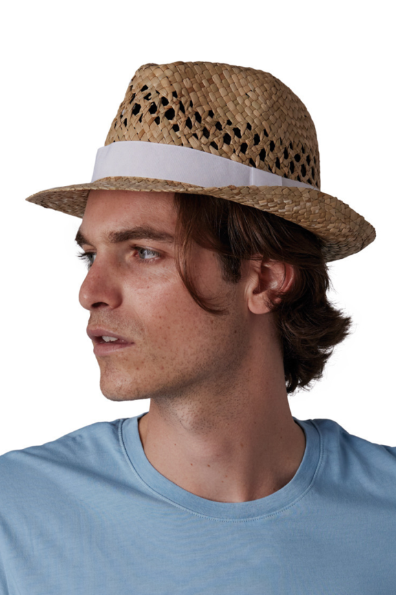 Natural Panama Straw Hat for Beach & Festivals