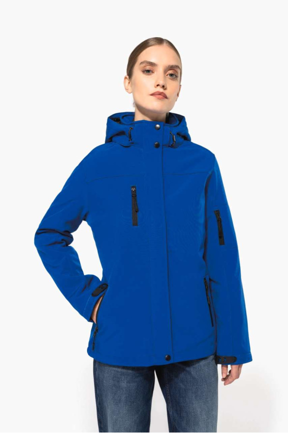 Women's Hooded Softshell Lined Parka