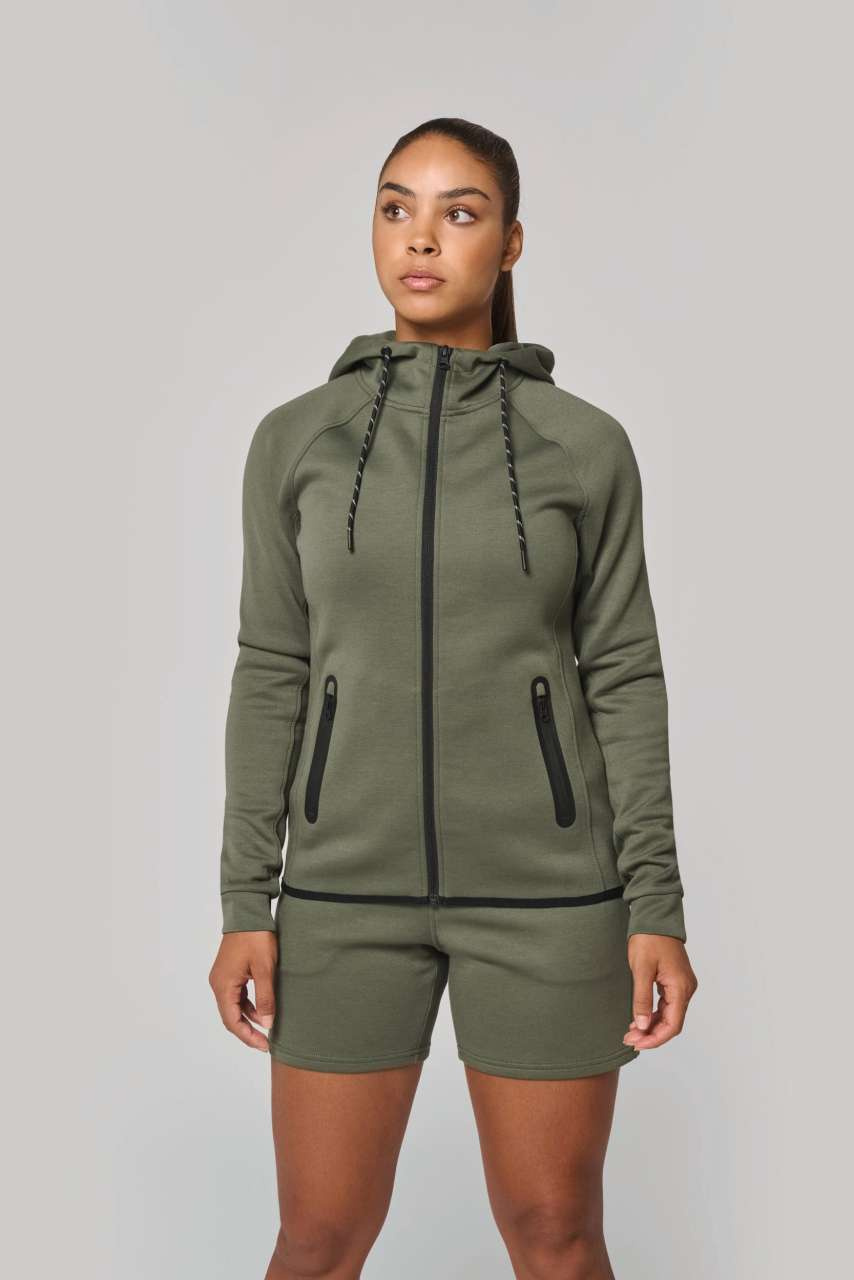 Women's Performance Hooded Sweatshirt for Active Comfort