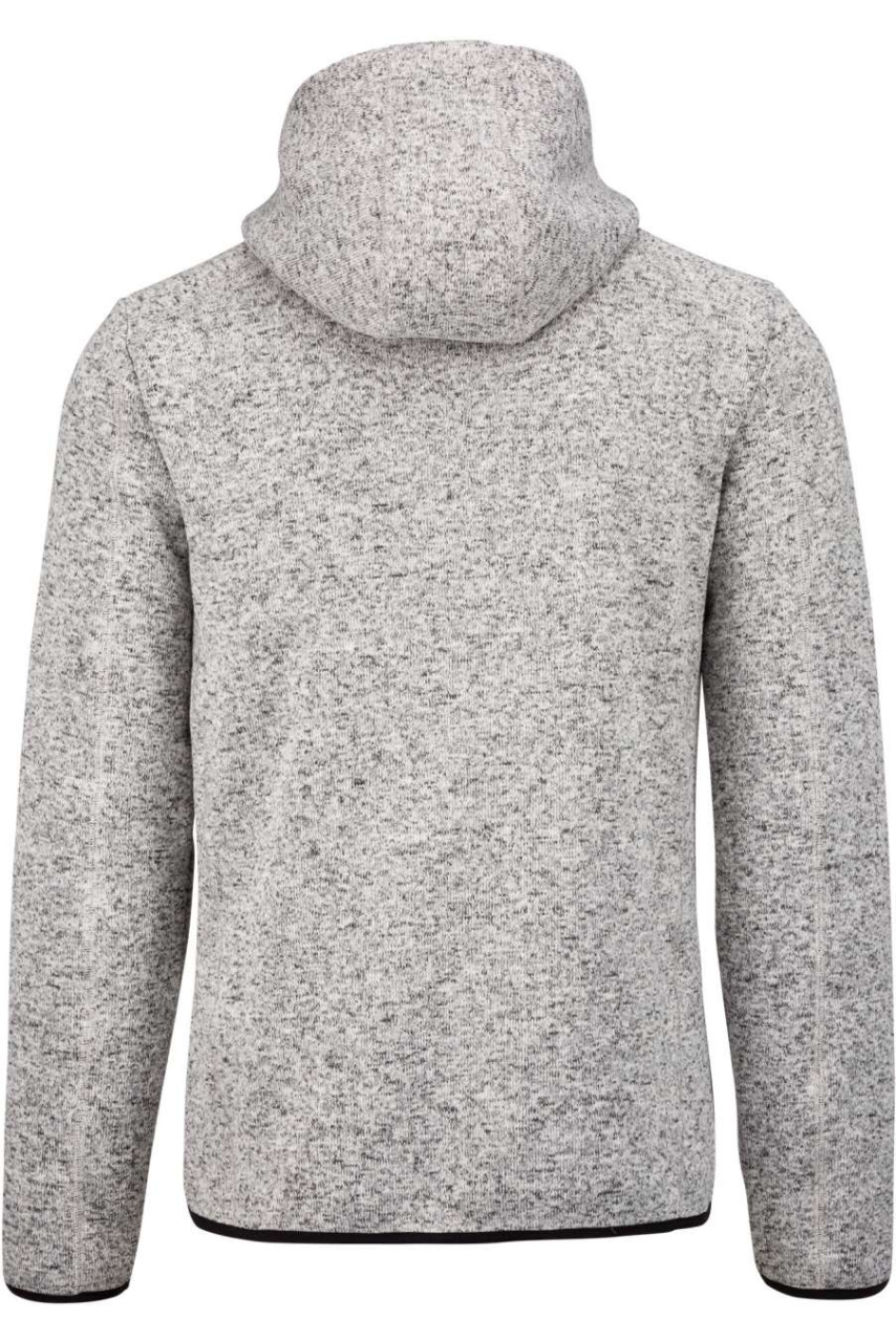 Men's Heather Hooded Fleece Jacket