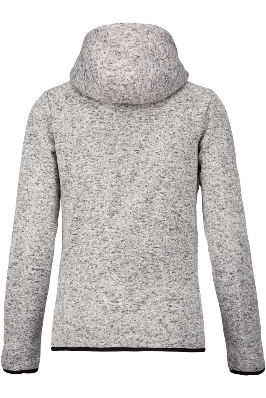 Women's Heather Hooded Fleece Jacket