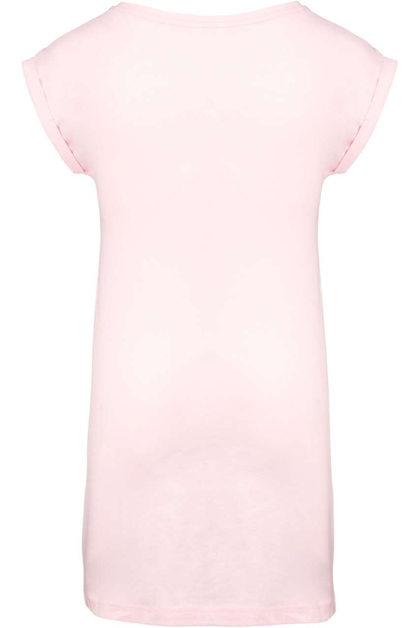 Tricou Lung pentru Femei din Bumbac Pieptănat