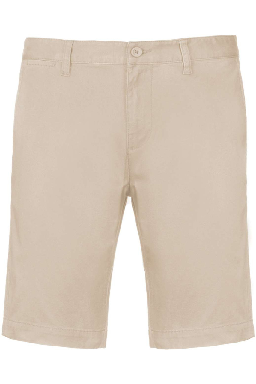 Men's Enzyme-Washed Chino Bermuda Shorts