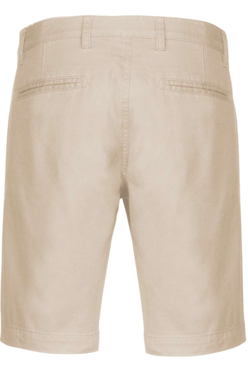 Men's Enzyme-Washed Chino Bermuda Shorts