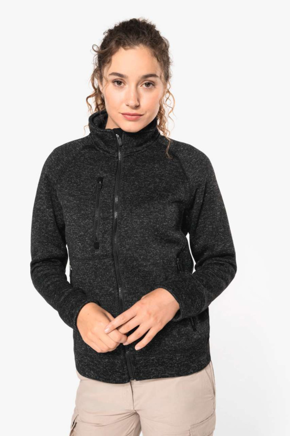 Jachetă Dama Full Zip Heather - Confort și Stil