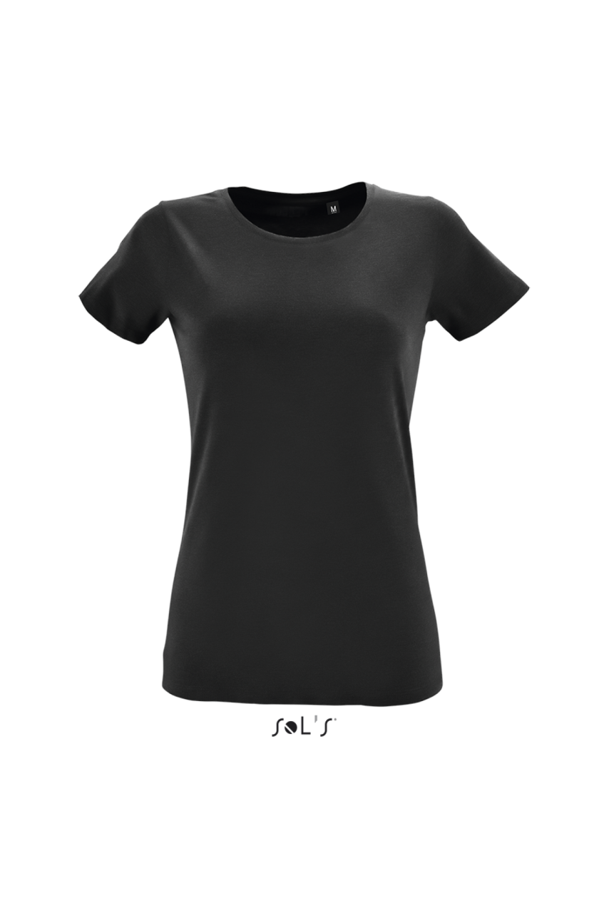 Tricou Femei SOL'S Regent cu Guler Rotund