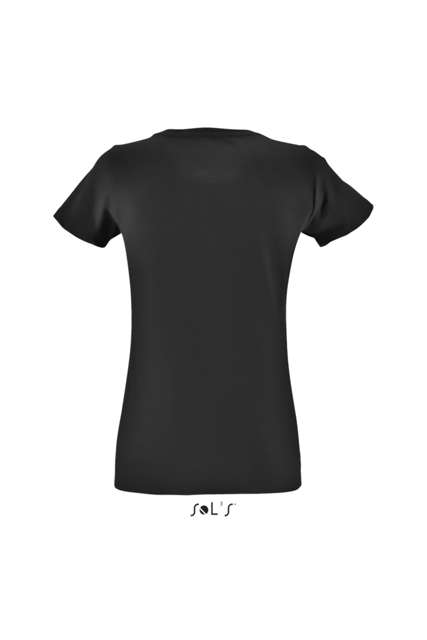 Tricou Femei SOL'S Regent cu Guler Rotund