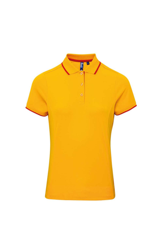 Polo Femei Contrast Coolchecker® - Confort și Stil