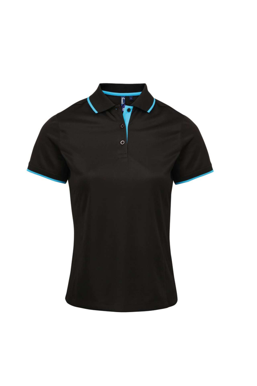 Women's Contrast Coolchecker Polo Shirt