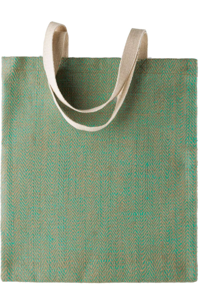 Eco-Friendly Yarn Dyed Jute Tote Bag