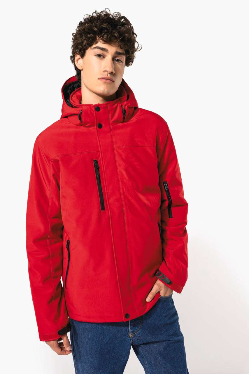 Parka Softshell cu Glugă pentru Bărbați