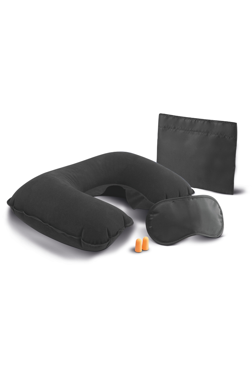 Set de Călătorie Confortabil cu Pernă și Accesorii