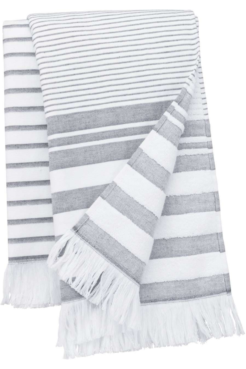 Fouta cu Franjuri și Dungi din Bumbac - Confort și Stil