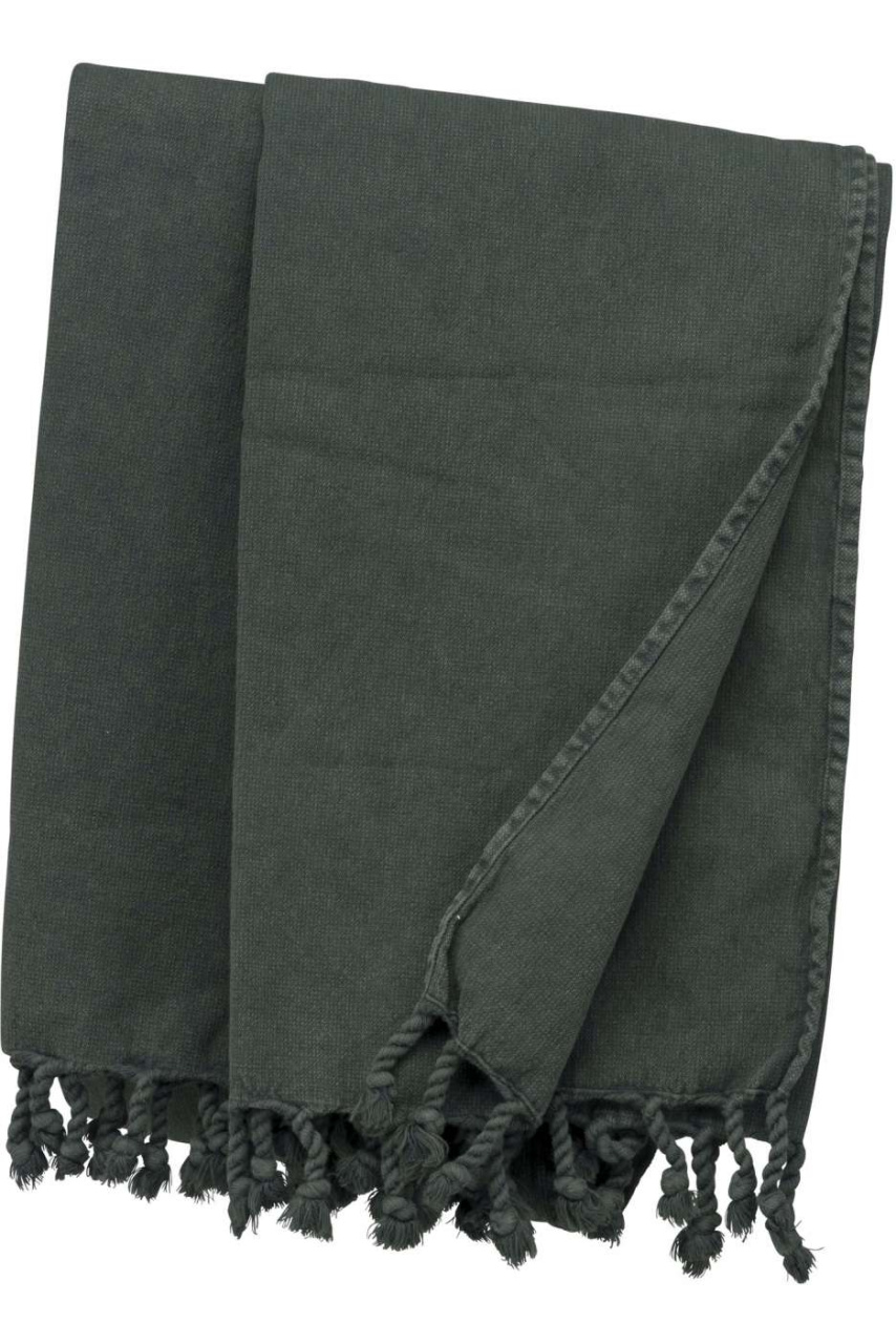 Fouta Vintage din Bumbac cu Franjuri