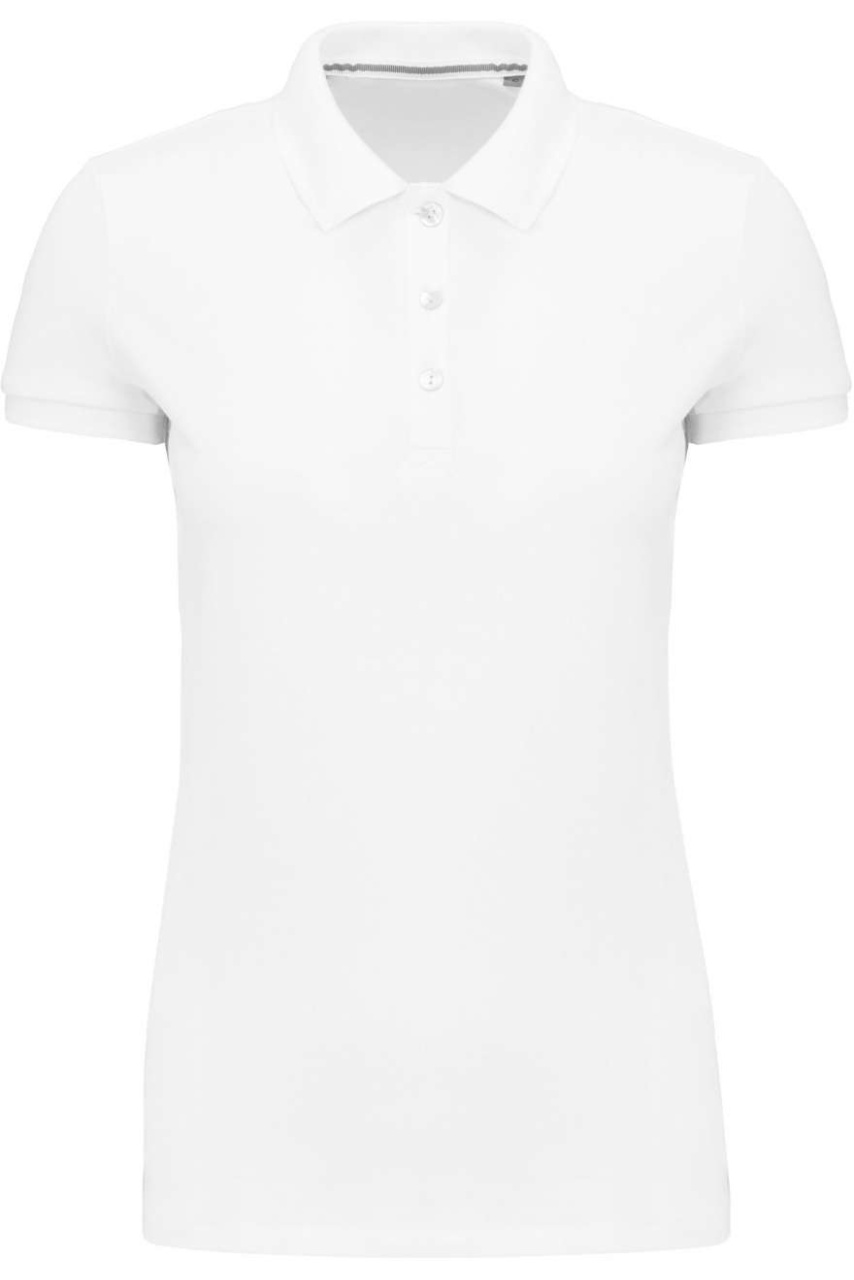 Tricou Polo Dama Supima® cu Mâneci Scurte