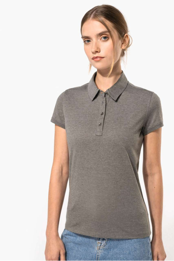 Tricou Polo Femei cu Mâneci Scurte Elegant