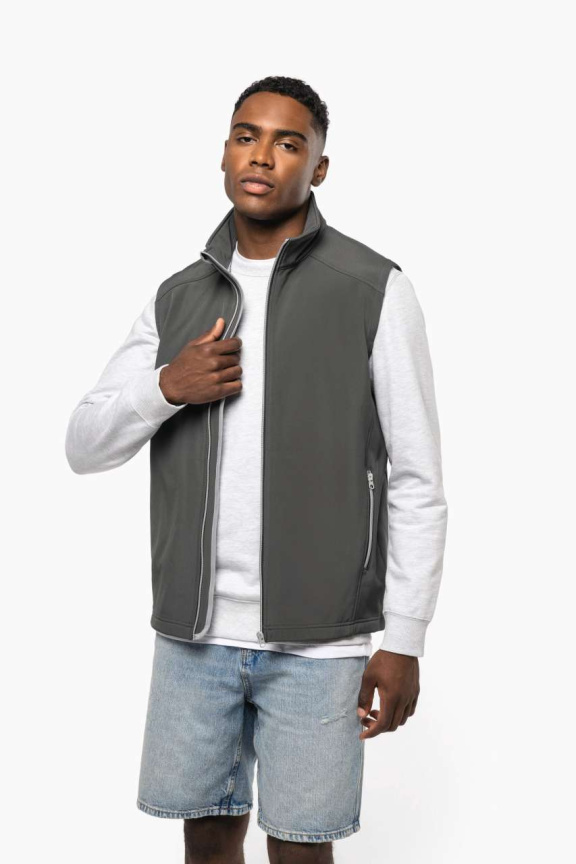 Vestă Softshell cu Două Straturi - Confort și Protecție