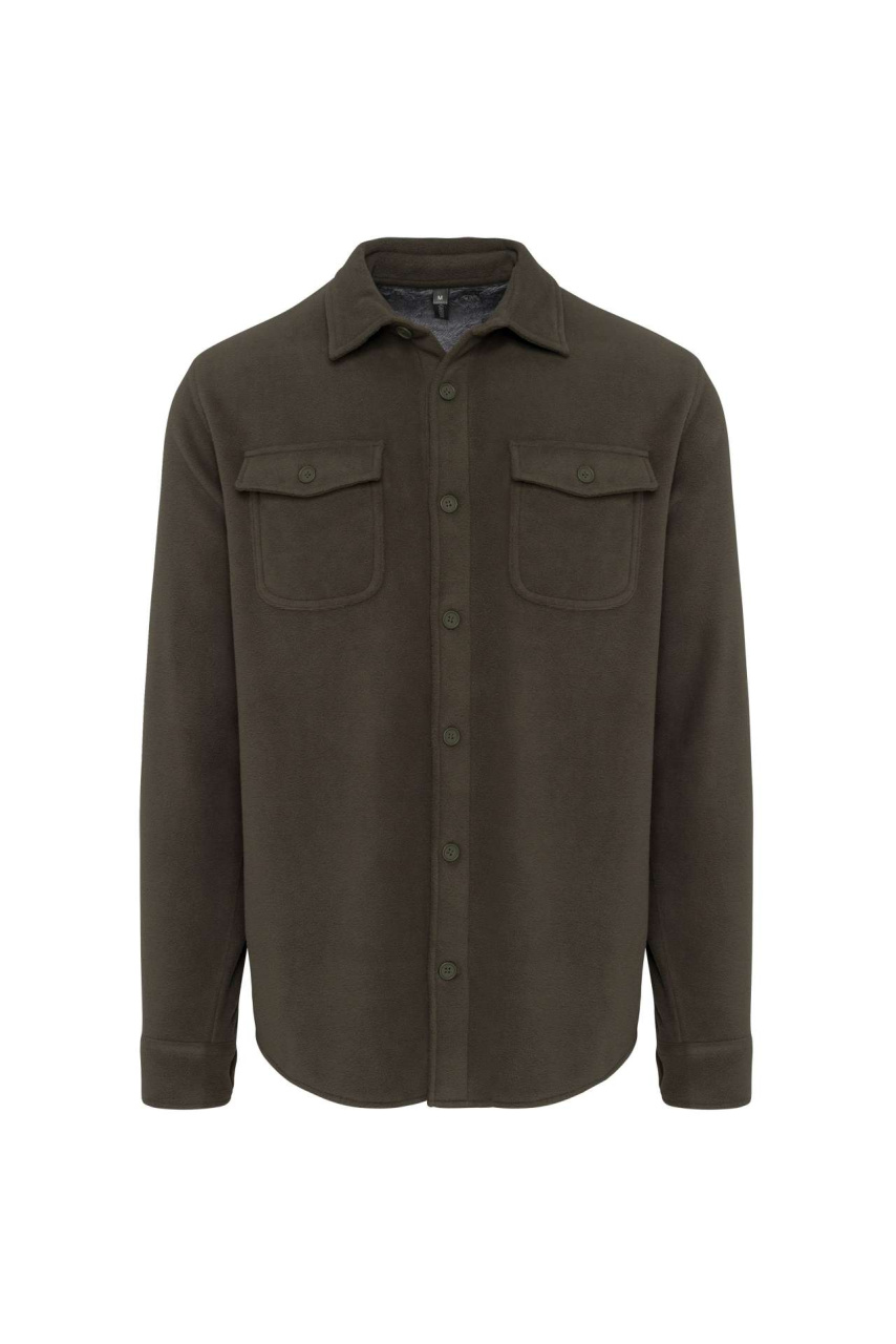 Cămașă Overshirt din Fleece cu Sherpa