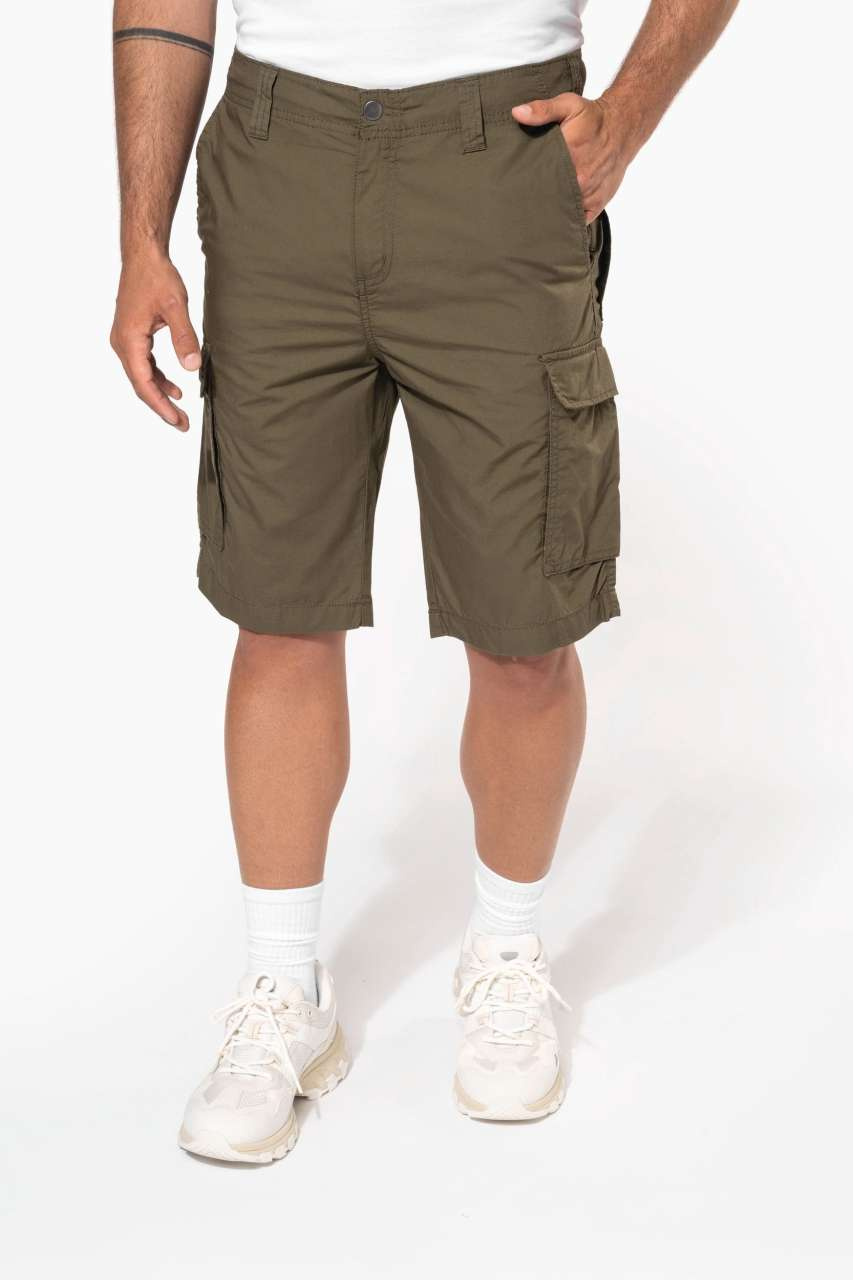 Men's Lightweight Multi-Pocket Bermuda Shorts