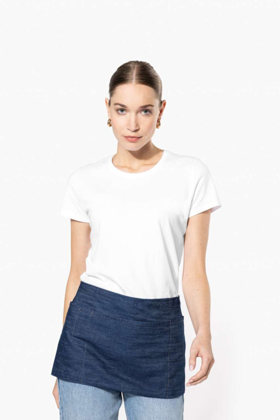 Polycotton Short Apron with 5 Pockets