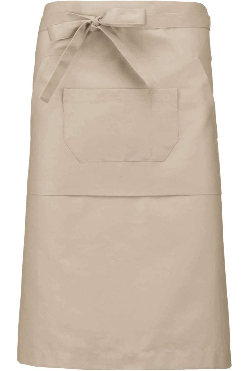 Polycotton Long Apron with Pockets