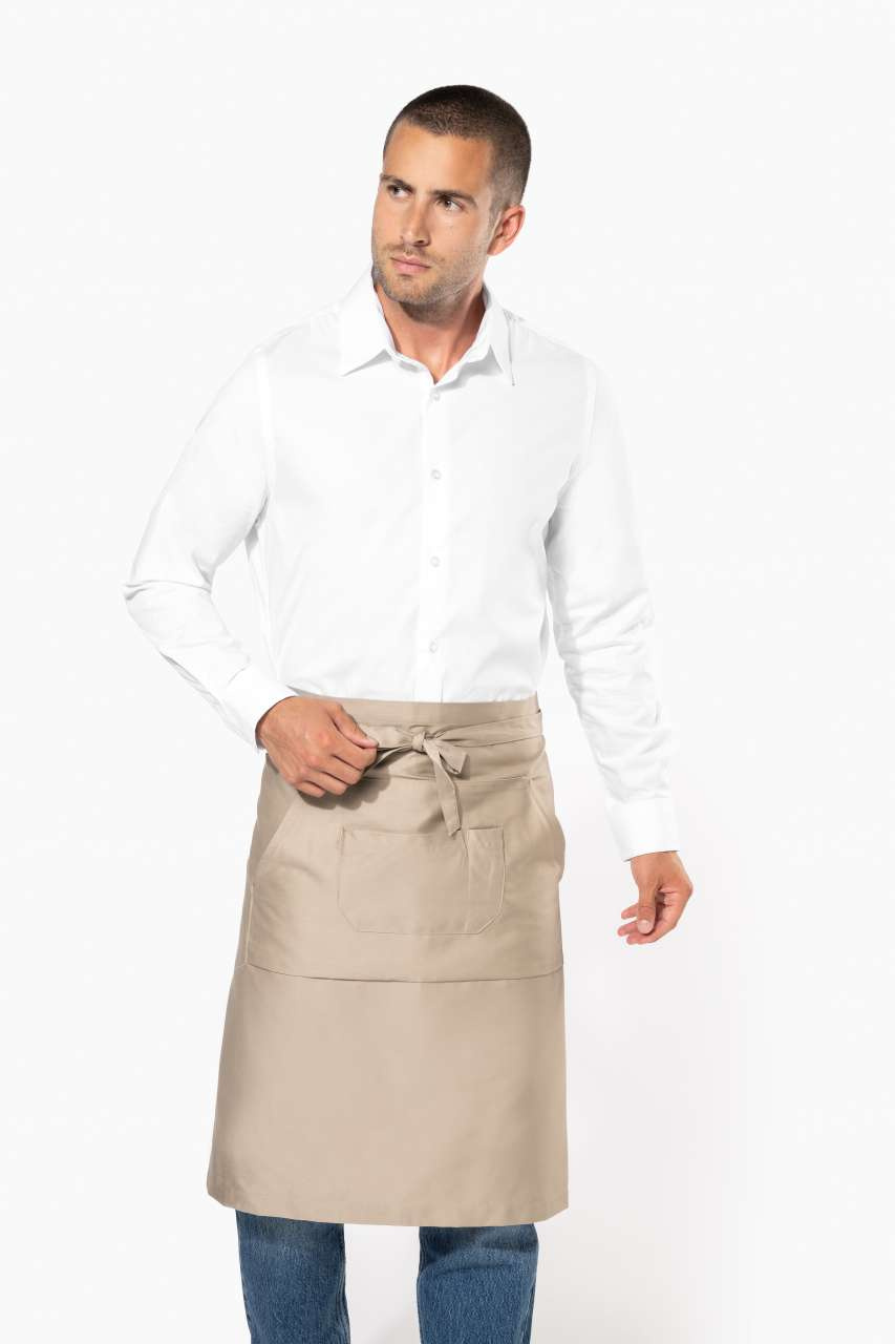 Șorț Lung Polycotton cu Buzunare - Ospitalitate