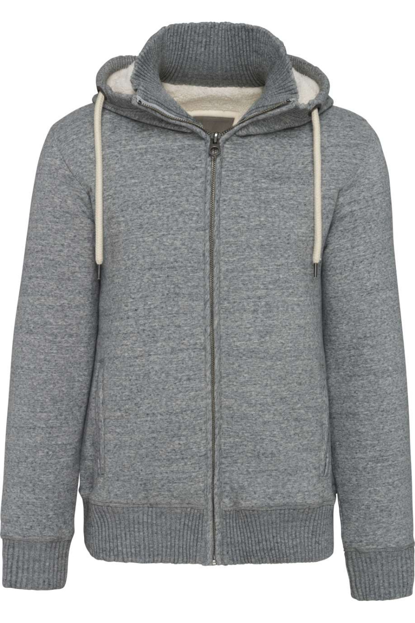 Jachetă Vintage cu Fleece și Sherpa pentru Confort