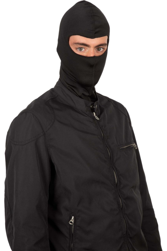 Polyester Elastane Balaclava for Motorbike Riders